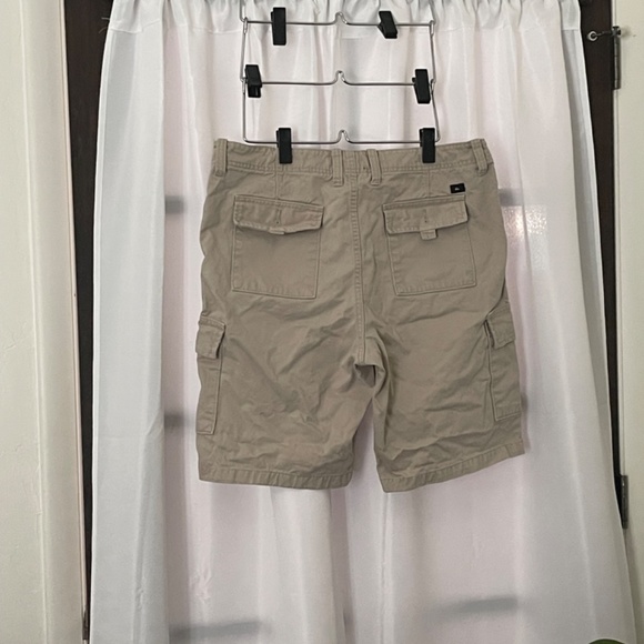 Quiksilver Cargo Shorts Tan Sz 34 Men’s - Picture 2 of 5